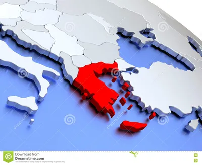 Греция на карте мира иллюстрация штока. иллюстрации насчитывающей греция -  78575959