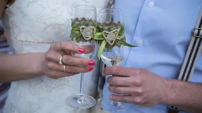 Whimsical Elopement in the Greek Isles | Diy wedding arch, Greek wedding,  Island weddings