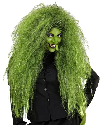 Зеленый парик ведьмы: зеленый (Италия) купить в Санкт-Петербурге