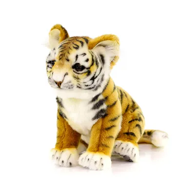HANSA CREATION\" Мягкая игрушка Детеныш амурского тигра 26 см 7296 купить за  2646,00 ₽ в интернет-магазине Леонардо