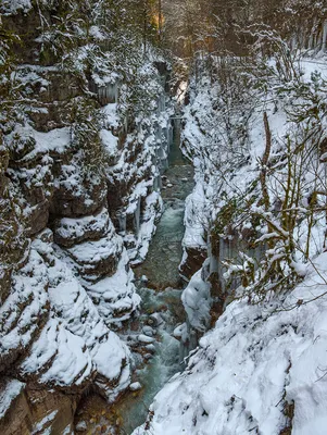 Фотография: Зима в Гуамском ущелье. - Фотогалерея на budetinteresno