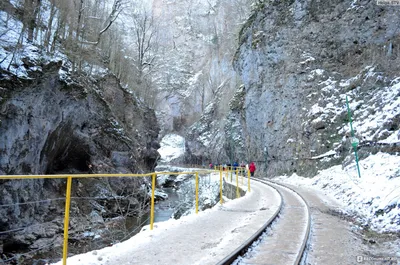 Гуамское ущелье, Апшеронский район, Краснодарский край - «Зимой без  ледоступов будет тяжко» | отзывы