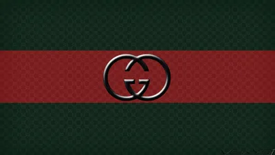 Золотой символ Gucci - обои для рабочего стола, картинки, фото