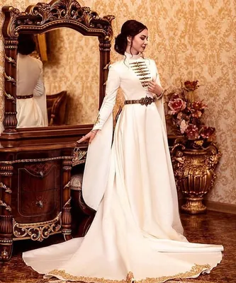 Платья в дагестанском стиле - 58 фото