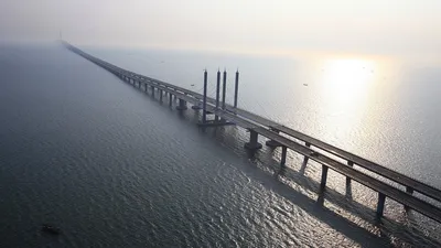 Мост Ханчжоу Бэй - Самый длинный мост в мире
