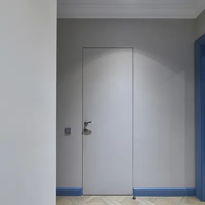 Двери скрытого монтажа в ванную и спальню