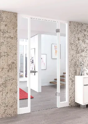 Как белые межкомнатные двери со стеклом могут улучшить интерьер вашей  квартиры