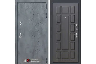 Входная дверь Бетон 12 (цвет Венге) - купить в Москве в интернет магазине  \"Покупай Двери\" по цене 36 370руб.