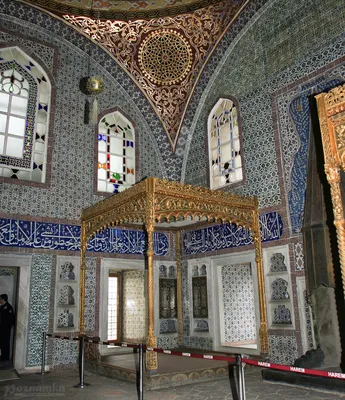 Турецкий гарем Султана Сулеймана Топкапы, покои Хюррем Султан