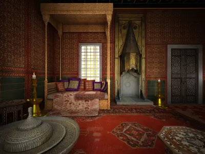 Комната султана - 58 фото