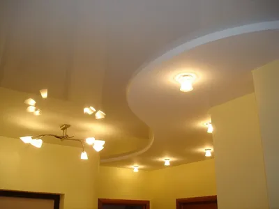 Двухуровневые потолки из гипсокартона - гениальная простота