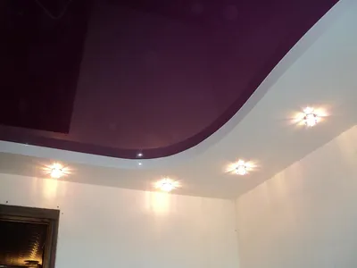 Двухуровневые потолки из гипсокартона, фото и как сделать | Zhelezyaka.com