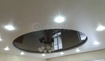 Двухуровневые натяжные потолки с подсветкой купить в Белгороде - компания  Сфера