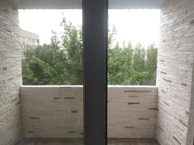 Балкон-34.ру|Отделка балкона или лоджии декоративным камнем