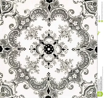 рисунок для декупажа кафельной плитки: 10 тыс изображений найдено в  Яндекс.Картинках | Victorian tile, Victorian pattern, Victorian tiles