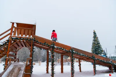 Горки в Архангельске: где покататься с детьми в городе - 5 января 2021 -  29.ru