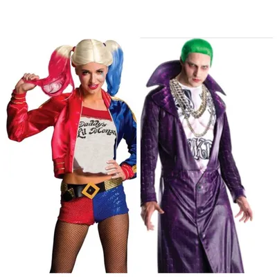 Картина интерьерная на холсте Джокер и Харли Квинн, Joker and Harley Quinn,  цена 540 грн — Prom.ua (ID#1372398780)