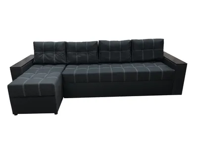 Угловой диван Комфорт Плюс 3м (черный, 300х150 см) IMI: продажа, цена в  Черкассах. Диваны от \"Мягкая мебель \"ИМИ\"\" - 1244200834