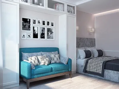 1. Купите мини-диван Мы привыкли, что диван гостиной должен быть большим —  чтобы поме… | Квартирные идеи, Декорирование однокомнатной квартиры,  Планировки гостиной