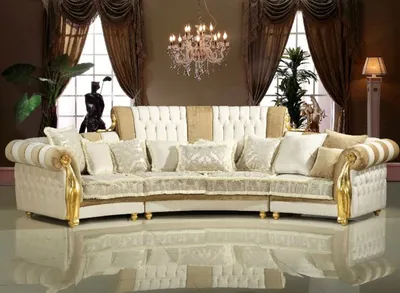 Классический диван в гостиную, угловой диван Lutetia