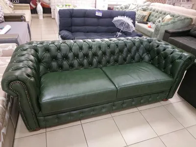 Классический диван Честер со спальным местом и огненной ценой. - стильный  дизайн, экологически чистые материалы