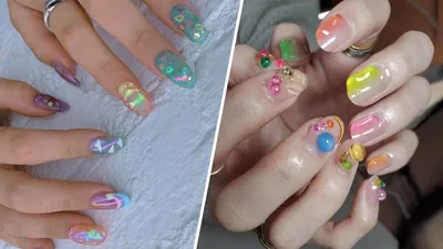 Dewdrop Nails Are the Coolest 3D Mani Trend of Year—Here Are Some of Our  Faves