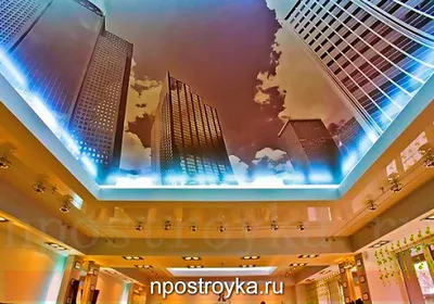 3Д натяжные потолки в Москве – заказать 3D натяжной потолок с установкой по  лучшей цене от «Территория комфорта»