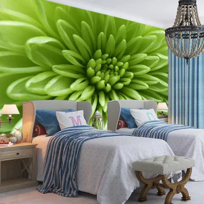 ᐉ Фотообои 3D флизелиновые цветочные для спальни/зала/кухни Цветок