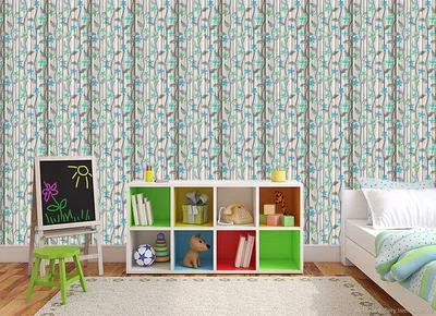 ᐉ Фотообои флизелиновые в детскую комнату Тачки 3D 100х100 см (4034)