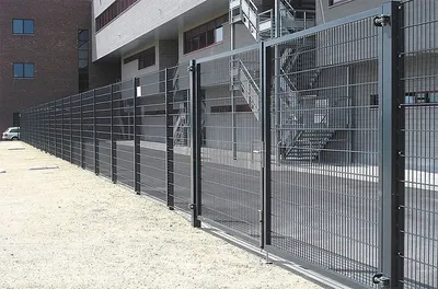 Ворота 3D распашные 1800х4500 мм купить в Екатеринбурге на заводе EVEREST