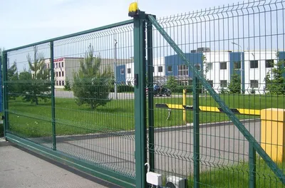 Ворота 3D откатные 1800x3500 мм купить в Екатеринбурге