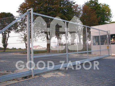 Распашные ворота из 3d сетки Гиттер: купить по низкой цене с установкой в  Москве - Good Zabor