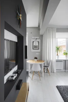Отличный дизайн 1-комнатной хрущёвки | Small apartment design, Best home  interior design, L shaped living room layout