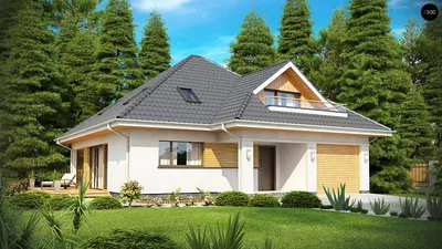 Готовый проект дома Z143 с ценой, реализация и интерьер | 1house.by
