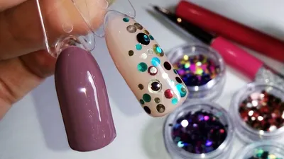 Дизайн ногтей✦Конфетти (Камифубуки/Камифубики)✦Ksana Groza. Nail Art Blog -  YouTube