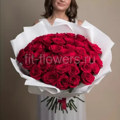 Купить 41 роза с доставкой по СПБ и ЛО
