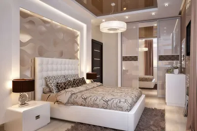 Дизайн спальни 16 кв м в современном стиле — фото интерьеров