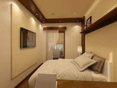 Спальня в хрущевке: дизайн интерьера в современном и хай-тек стилях с фото