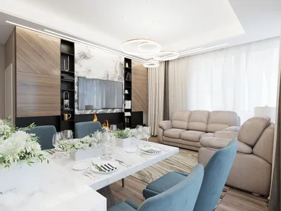 Дизайнерский ремонт квартиры в стиле шале в Москве, цены