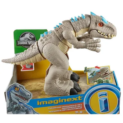 Фигурка Mattel Jurassic World Imaginext динозавр Индоминус Рекс - GMR16  купить в интернет-магазине Наша детка в Москве и России, отзывы, фото