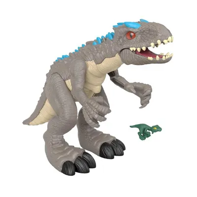 Детские игрушки Фигурка Mattel Jurassic World Imaginext динозавр Индоминус  Рекс | купить на Abtoys.ru