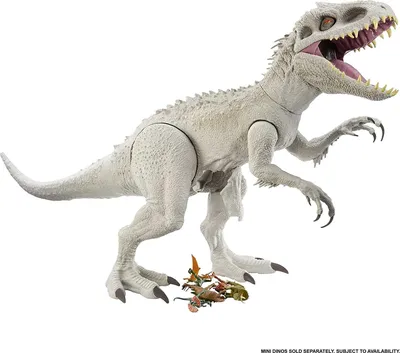 Динозавр Индоминус Рекс 104 См Поедает Маленьких Дино Jurassic World  Indominus Rex Mattel GPH95-2 — Купить Недорого на Bigl.ua (1607329868)