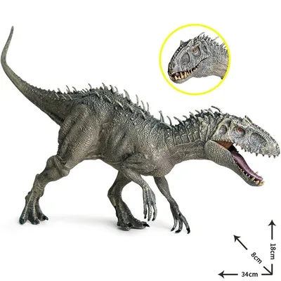 Фигурка Индоминус Рекс - Динозавр Jurassic Indominus Rex (34 см.) — купить  в интернет-магазине OZON с быстрой доставкой