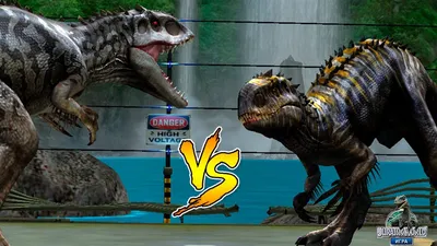 НОВЫЙ ИНДОМИНУС РЕКС мод 2 против старого Jurassic World The Game - YouTube