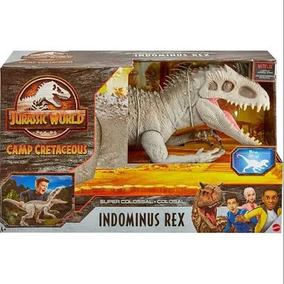 Огромный Динозавр Индоминус Рекс 104 см Jurassic World Indominus Rex Mattel  GPH95 ➦ купить в интернет магазине dzhitoys.com.ua, цена 5450 грн.