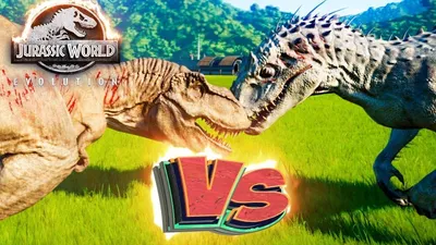 Ти-РЕКС VS ИНДОМИНУС РЕКС - Схватки Динозавров - Jurassic World EVOLUTION  #1 | Динозавр