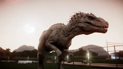 Jurassic World Evolution — Реалистичный индоминус рекс » Моды и скины
