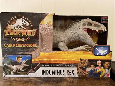 Огромный динозавр Индоминус Рекс Jurassic World Camp Cretaceous Super  Colossal Indominus Rex Dinosaur, цена 4999 грн — Prom.ua (ID#1452252096)