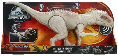 Фигурка Jurassic World Индоминус Рекс GCT95 — купить в интернет-магазине по  низкой цене на Яндекс Маркете