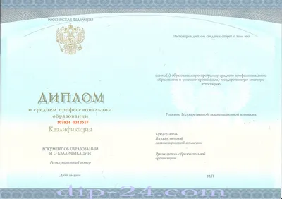 ✓ Купить ДИПЛОМ колледжа/техникума (Украина) ✓ 1993-1999 г.г.